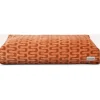 Dogguo Retro Wave  Bed - Hondenmatras - 85x55x15 cm Abrikoos Bruin M