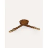 Dogguo Zebra Leash - Hondenriem - 200x2 cm Roest Zwart S