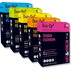 Duo-Op 400mg Hond  Tegen Vlooien Vanaf 25 Kg - Anti vlooienmiddel - 3 pip