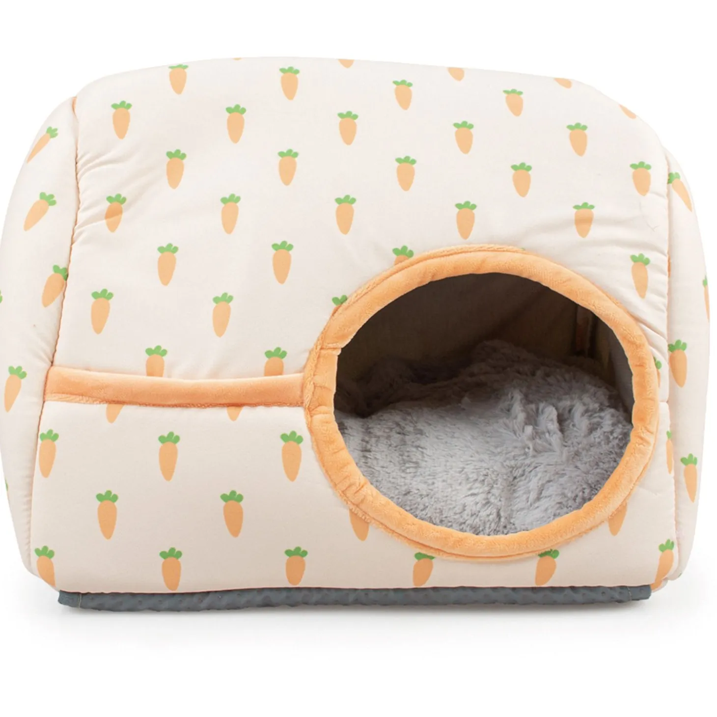 Duvo+ Carrot Schuilplaats Pluche - Slaapplaats - 30x25x23 cm