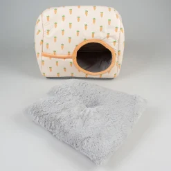 Duvo+ Carrot Schuilplaats Pluche - Slaapplaats - 30x25x23 cm