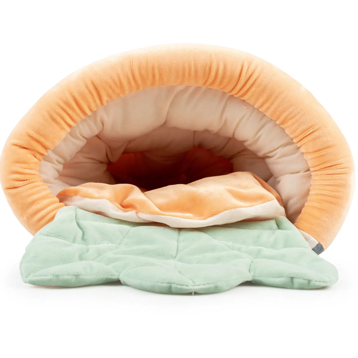 Duvo+ Carrot Slaapzak Pluche - Slaapplaats - 40x25x25 cm