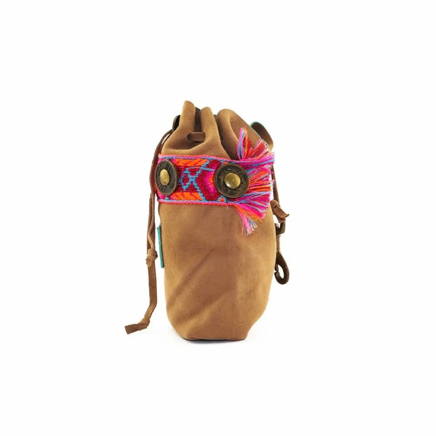 Dwam Treatbag Lola Rose - Hondensnackzak - 17 x 12 cm Roze Beige One Size