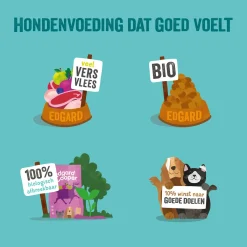 Edgard&Cooper Bio Organic Beef Adult Rund&Kip&Rode Biet - Hondenvoer