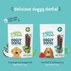 Edgard&Cooper Doggy Dental Appel - Hondensnacks