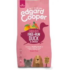Edgard&Cooper Free-Run Duck Puppy Eend&Kip&Banaan - Hondenvoer
