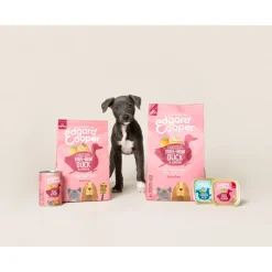 Edgard&Cooper Free-Run Duck Puppy Eend&Kip&Banaan - Hondenvoer