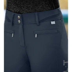 Elt Broek Maja Glam Curved Hoge Taille Donkerblauw - Ruiterkleding