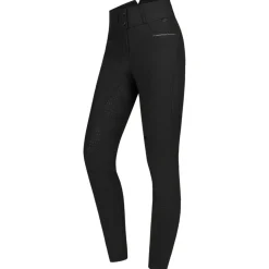Elt Broek Mathilda Glam Hoge Taille Zwart - Ruiterkleding