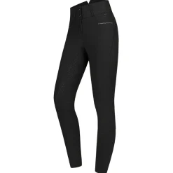 Elt Broek Mathilda Glam Hoge Taille Zwart - Ruiterkleding