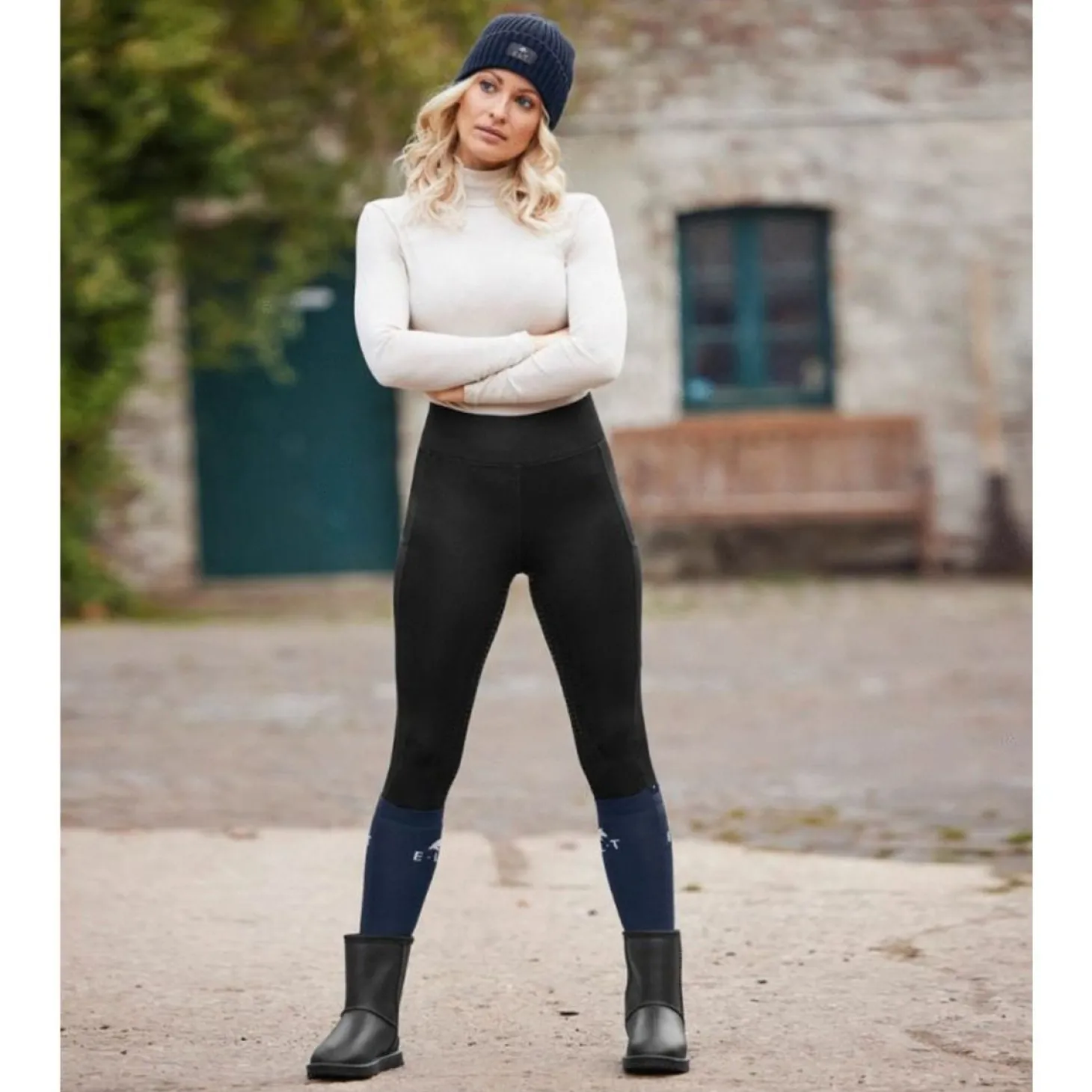 Elt Thermo Rijlegging Ella - Ruiterkleding - Zwart 36
