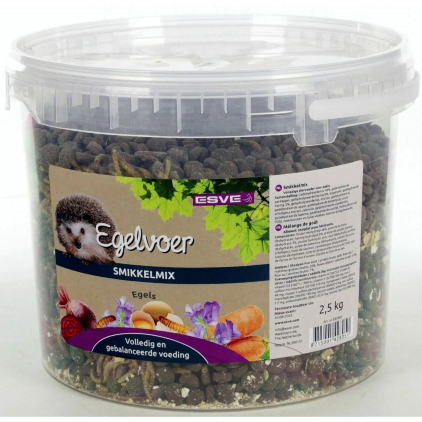 Esve Egelvoer Smikkelmix - Voer - 2.3 kg