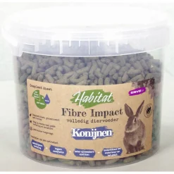 Esve Habitat Fibre Impact Konijn - Knaagdiersnack - 1.5 kg