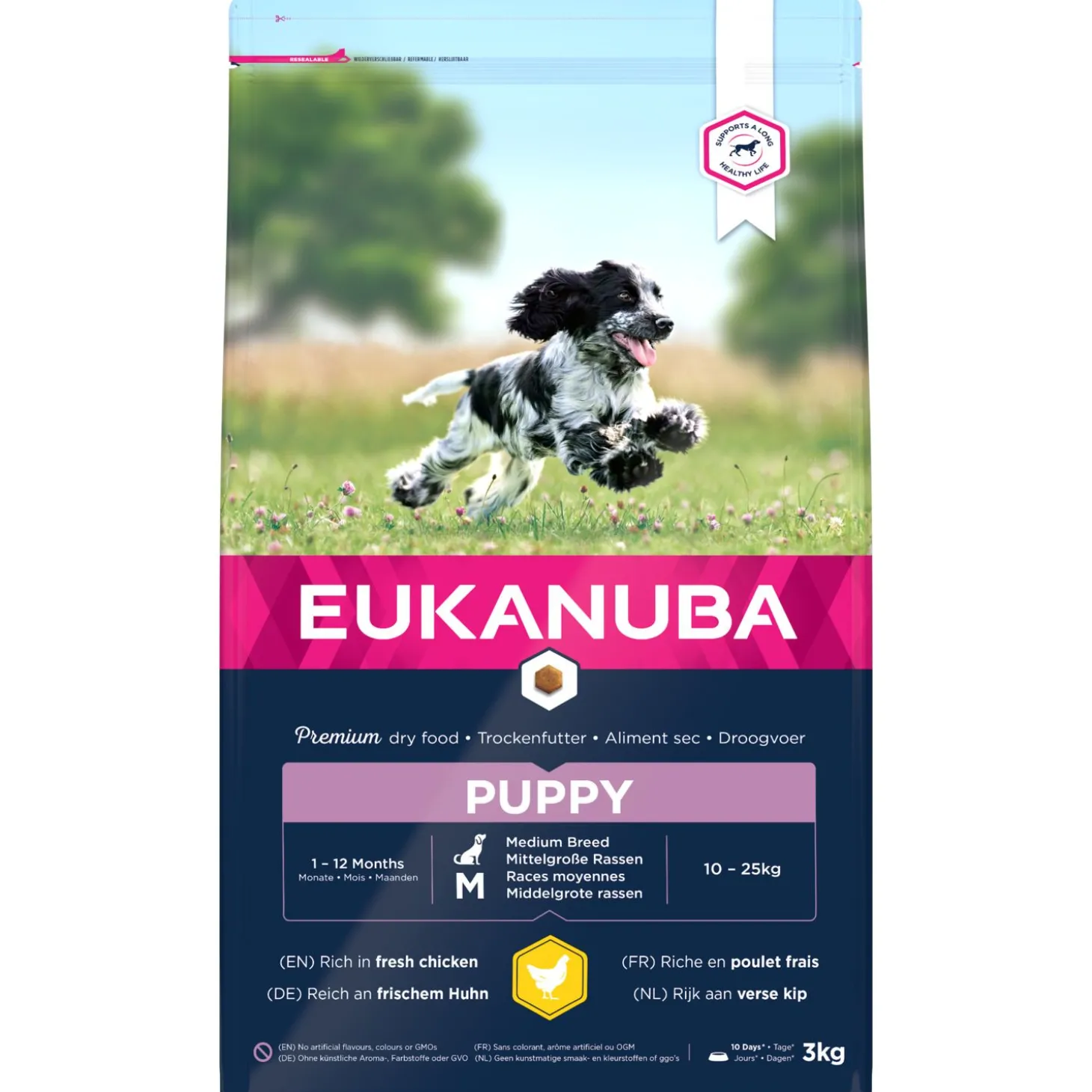Eukanuba Growing Puppy Medium Breed Kip - Hondenvoer