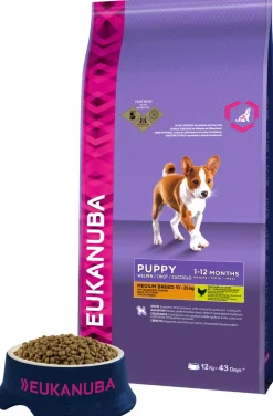 Eukanuba Growing Puppy Medium Breed Kip - Hondenvoer