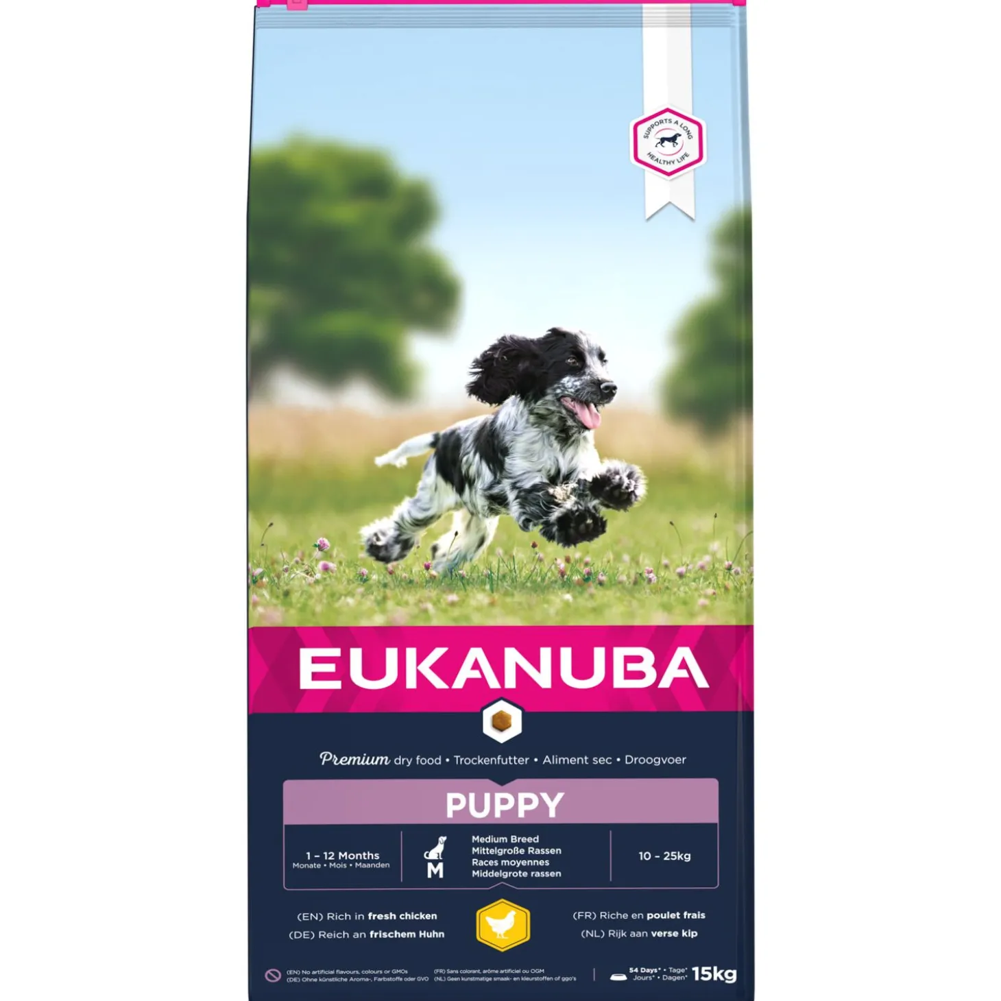 Eukanuba Growing Puppy Medium Breed Kip - Hondenvoer