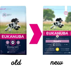 Eukanuba Growing Puppy Medium Breed Kip - Hondenvoer