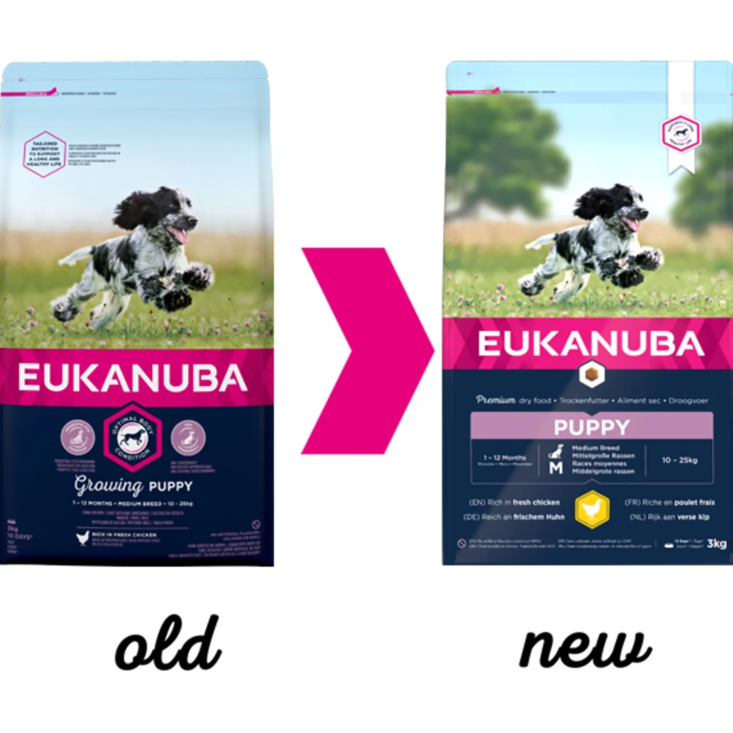 Eukanuba Growing Puppy Medium Breed Kip - Hondenvoer