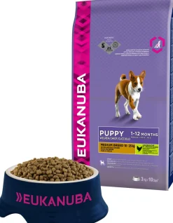 Eukanuba Growing Puppy Medium Breed Kip - Hondenvoer
