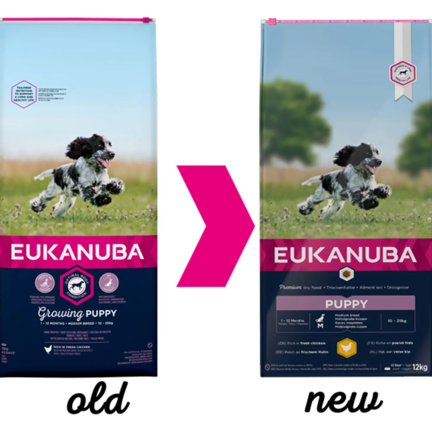 Eukanuba Growing Puppy Medium Breed Kip - Hondenvoer