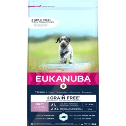 Eukanuba Pup & Junior Large Grain Free Zeevis - Puppy-Hondenvoer