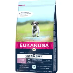 Eukanuba Pup & Junior Large Grain Free Zeevis - Puppy-Hondenvoer