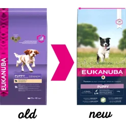 Eukanuba Puppy Small & Medium Breed Lam - Puppy-Hondenvoer