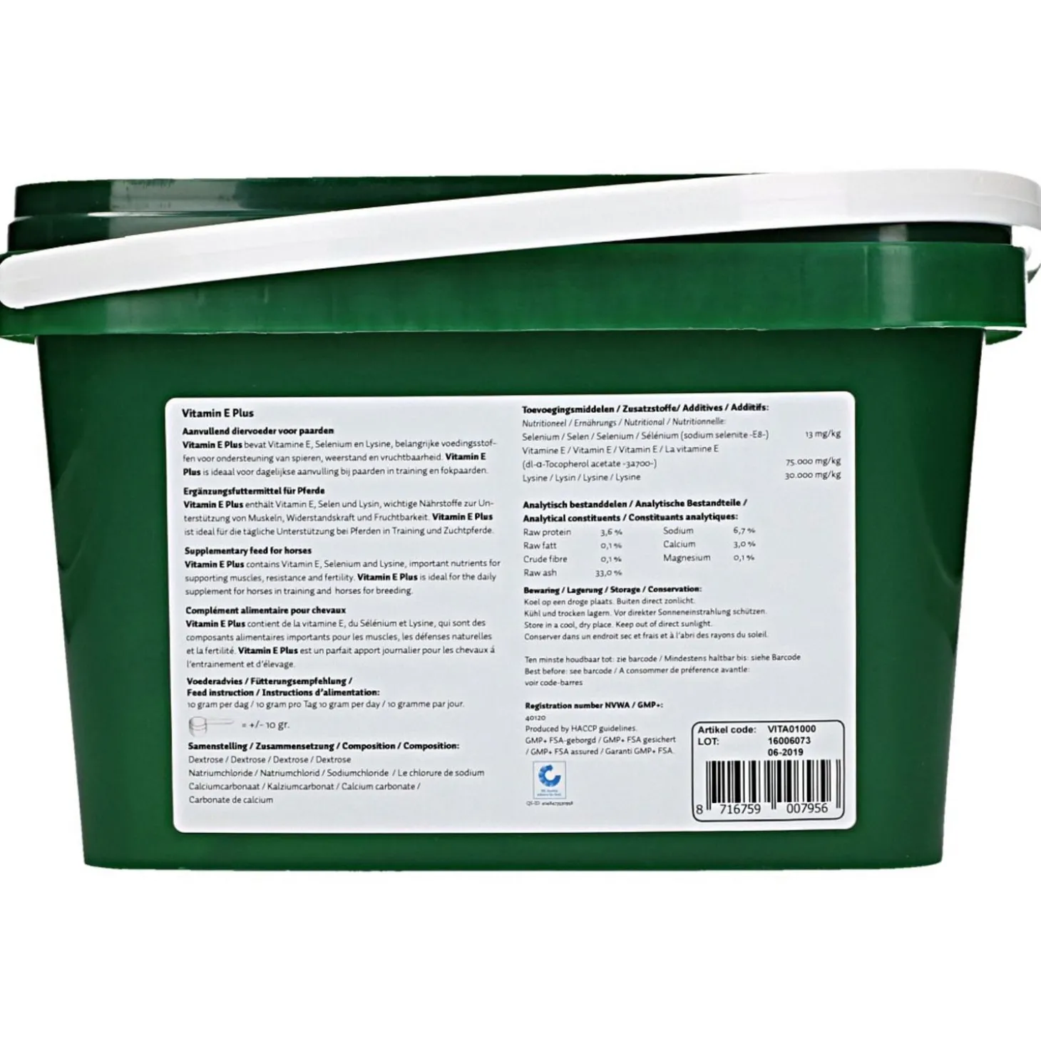 Excellent Vitamine E Plus - Voedingssupplement - 1 kg