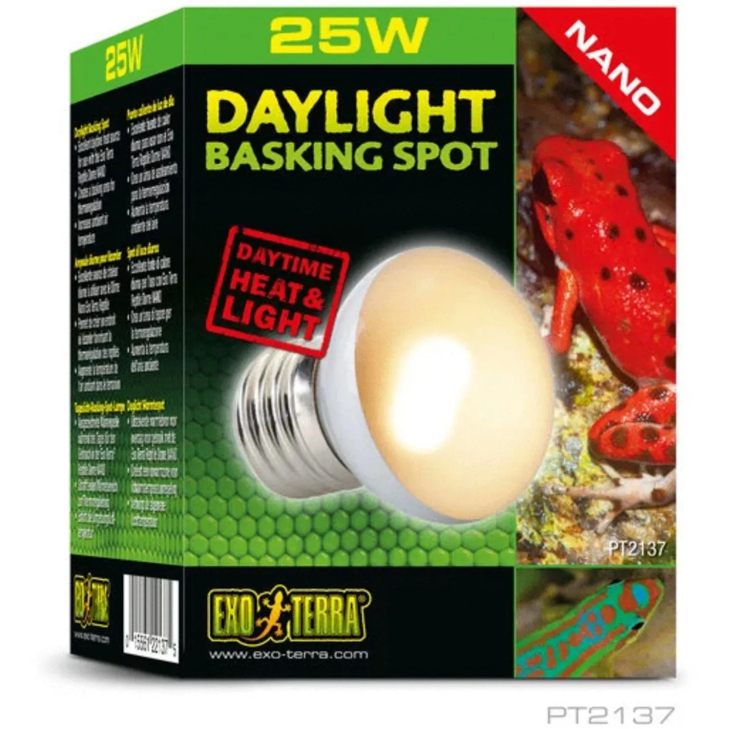 Exo Terra Daglicht Warmtespot Nano - Verlichting - Ø6x8.5 cm 25 Watt