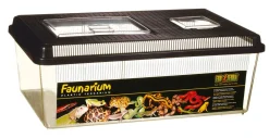 Exo Terra Terrarium Faunarium M Laag Zwart - Terraria