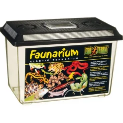 Exo Terra Terrarium Faunarium Mini Zwart - Terraria