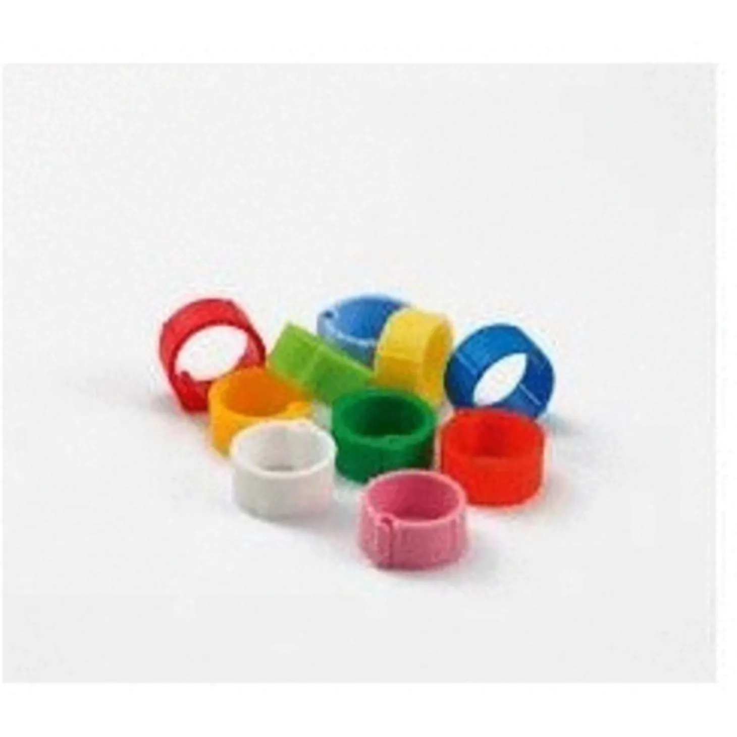 Fauna Click-Ringen Duiven 50 St/Ds Assorti - Duivenbroedartikelen - Ø8 mm Assorti