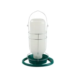 Fauna Plastic Flesautomaat Wijd - Vogel - Voerbak- Drinkbak - 1 l