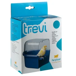 Ferplast Badhuis Trevi 4405 - Vogelverblijven - 15.7x14x13.8 cm Assorti