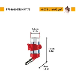 Ferplast Drinkflesje Drinky Fpi 4661 - Waterfontein