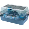Ferplast Duna Fun Large - Dierenverblijf - 71.5x46x41 cm Blauw