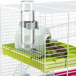 Ferplast Hamsterkooi Laura - Dierenverblijf - 46x29.5x37.5 cm Pink