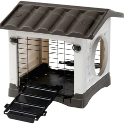 Ferplast Metro Station - Dierenverblijf - 48x43x44 cm Bruin