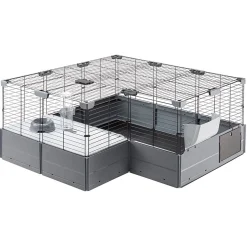 Ferplast Multipla Maxi - Dierenverblijf - 142.5x72x50 cm Grijs