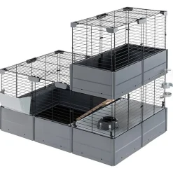 Ferplast Multipla Roof Extension - Dierenverblijf - 37x72x50 cm Grijs
