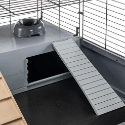 Ferplast Multipla Roof Extension - Dierenverblijf - 37x72x50 cm Grijs