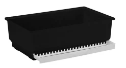 Ferplast Onderbak M60 - Vogelverblijven - 59.5x33.2x16.3 cm Zwart