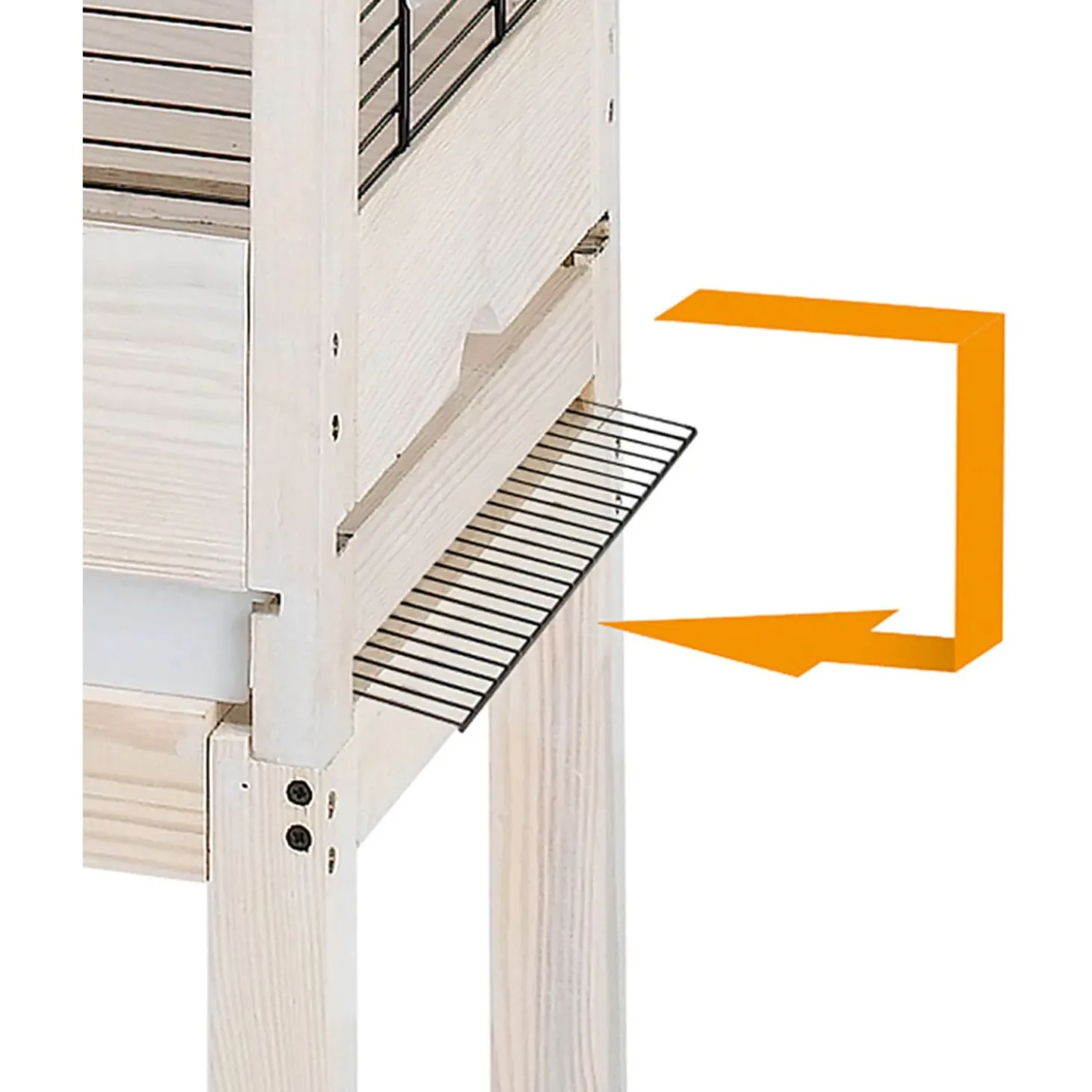 Ferplast Standaard Vogelkooi Giulietta 6 - Vogelverblijven - 81x41x70 cm