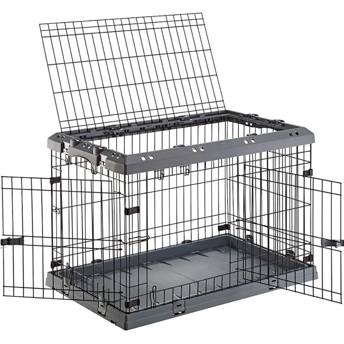 Ferplast Superior Hondenbench Grijs - Bench