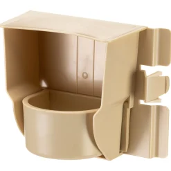 Ferplast Voerbak Brava 4 - Vogel - Voerbak- Drinkbak - 16.5x9.5x14 cm Assorti