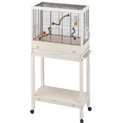 Ferplast Vogelkooi Giulietta 4 - Vogelverblijven - 57x30x50 cm Houtkleur