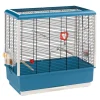 Ferplast Vogelkooi Piano 4 - Vogelverblijven - 59x33x60 cm Blauw