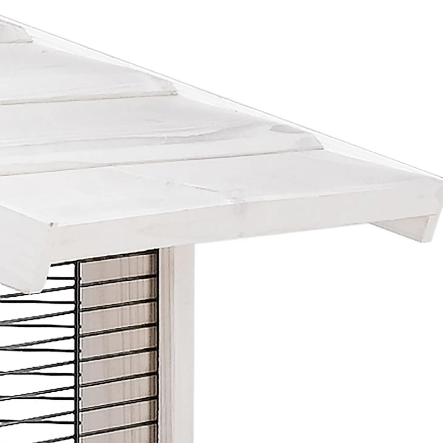 Ferplast Voliere Hemmy - Vogelverblijven - 84.5x65.5x165 cm Wit