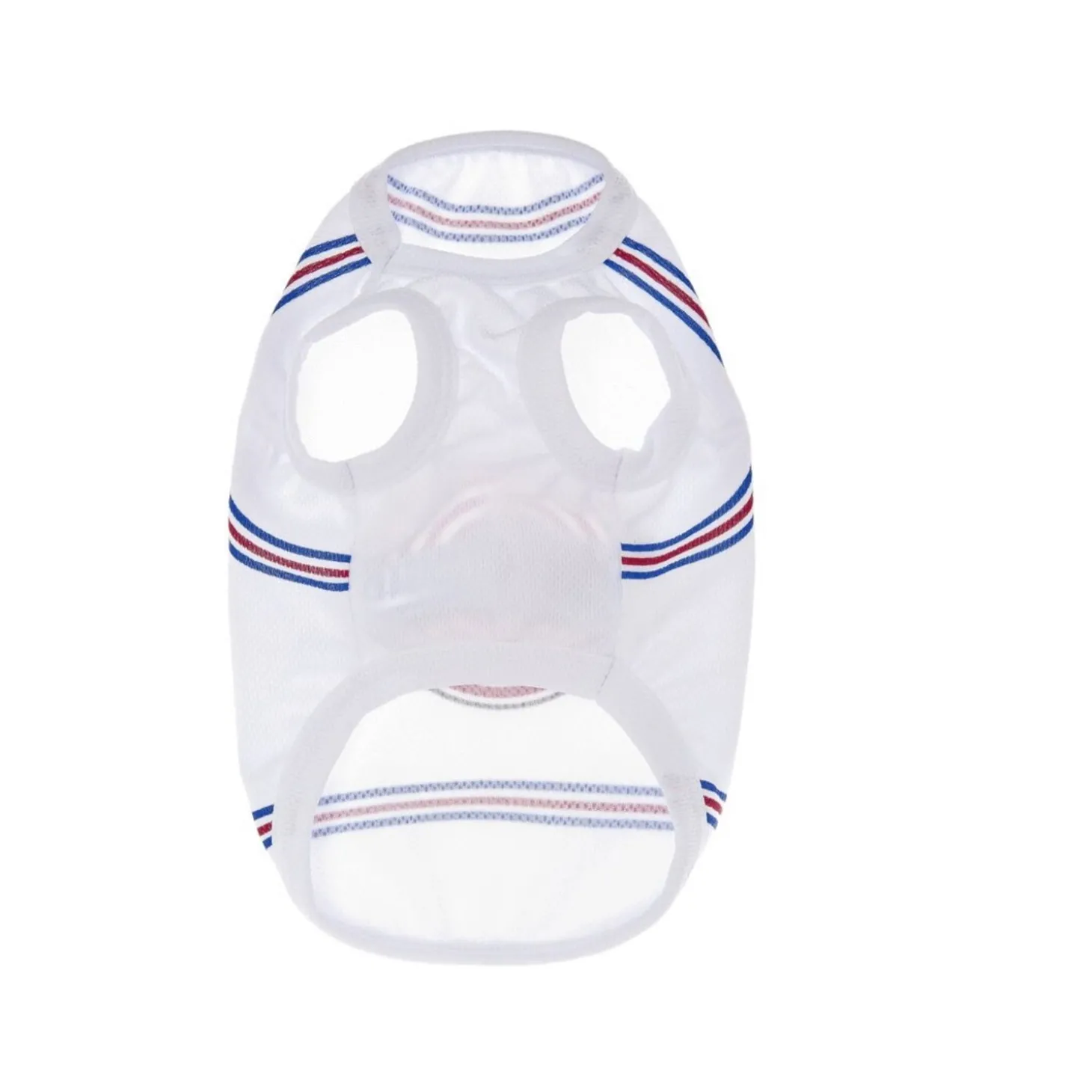 Ferribiella Basket Jam T-Shirt - Hondenkleding - 20 cm Wit