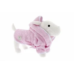 Ferribiella Bath Robe - Hondenbadjas - Roze L
